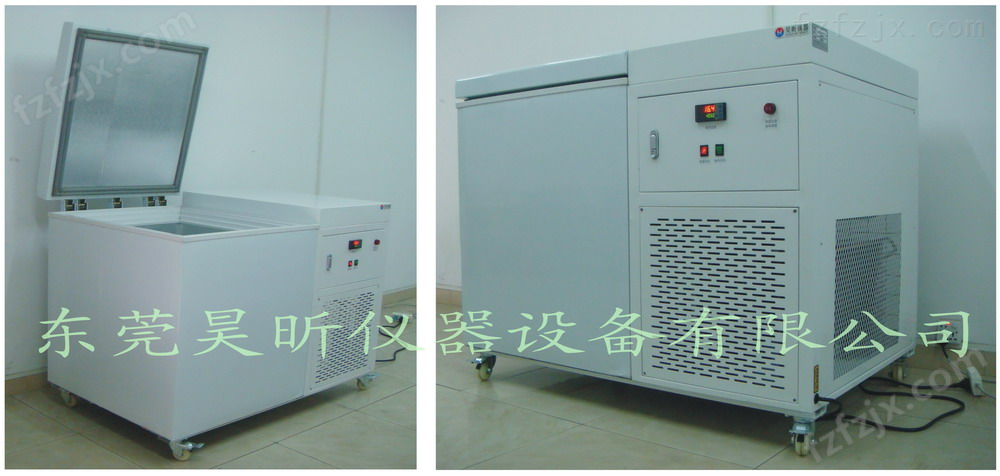 机械冷装配箱_钢套冷却收缩柜_机械零件冷冻箱_轴承外圈冷却柜